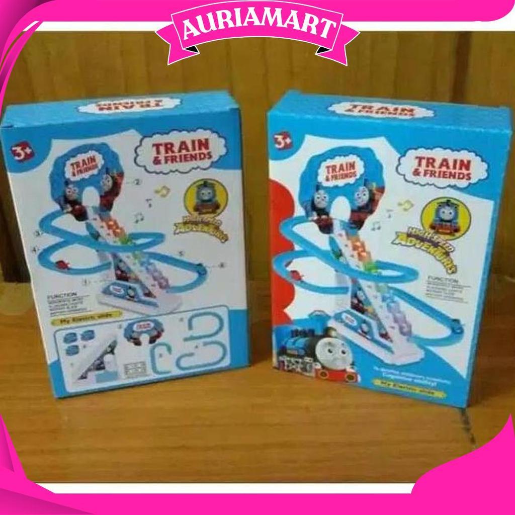 MAINAN TRACK SELUNCUR PENGUIN, THOMAS, SPIDERMAN, HELLO AT COD