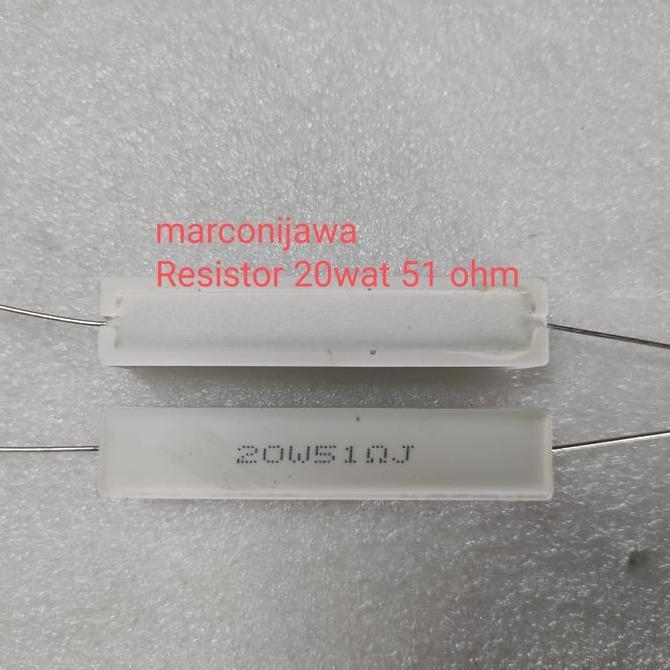 Resistor 20wat 51ohm putih