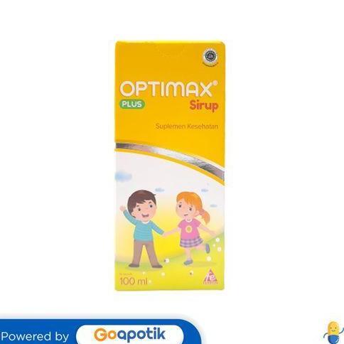 Erbe- Optimax Plus Sirup Botol 100 Ml