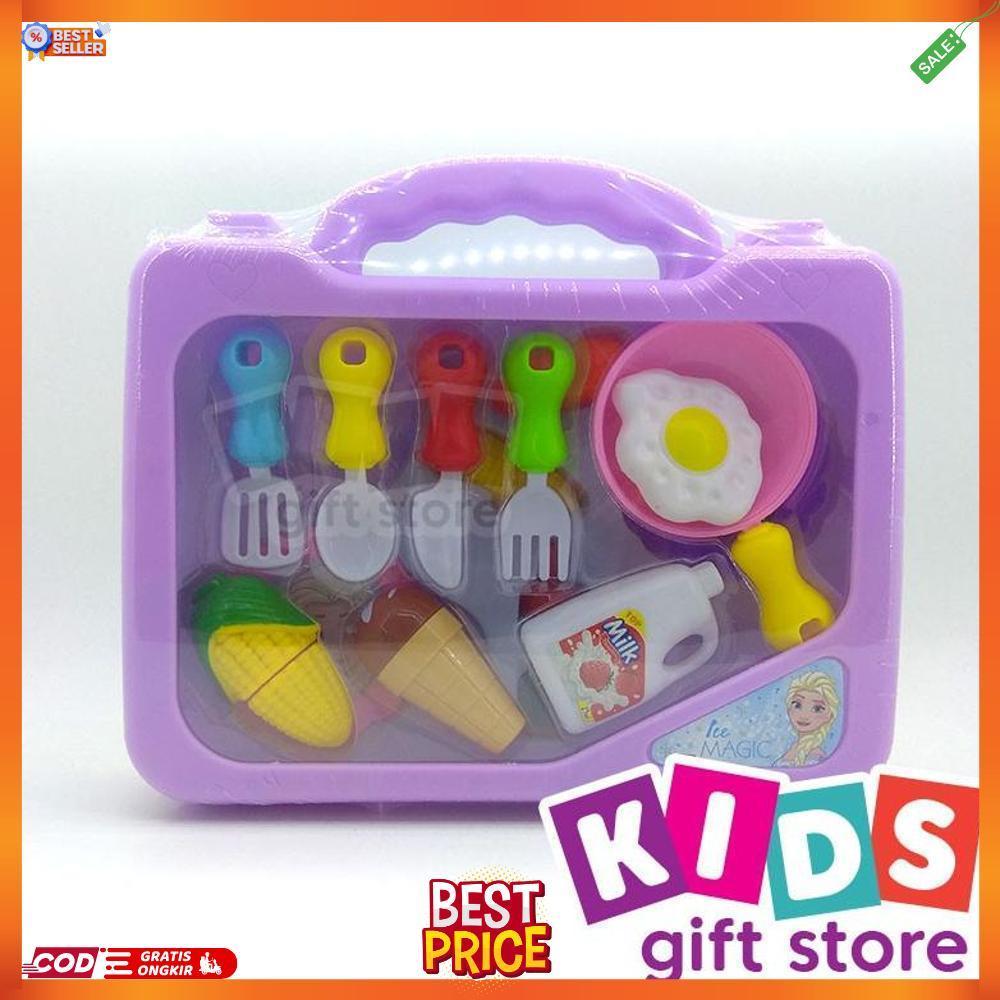 FROZEN KITCHEN KOPER PLAY SET - MAINAN ANAK [A3]
