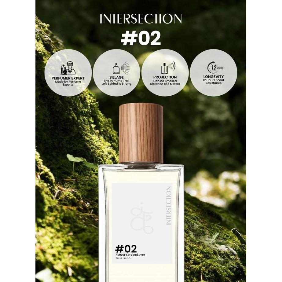 Parfum Pria 50Ml Extrait De Parfum Intersection #02 Terbaru !!!