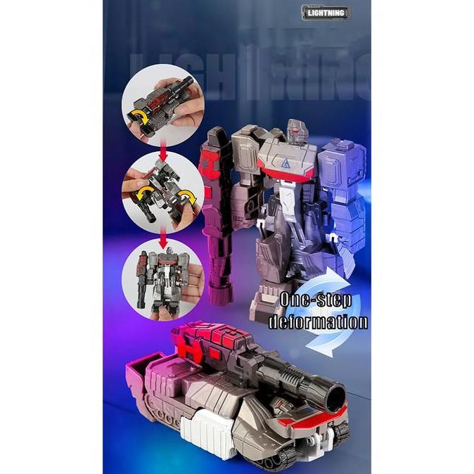 MEMATRI Mainan Mobil Robot Transformers 2in1 Deformation Toy - TK21 PROTOK