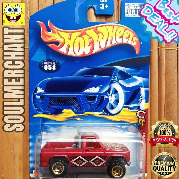 HOTWHEELS POWER PLOWER 2003 MERAH