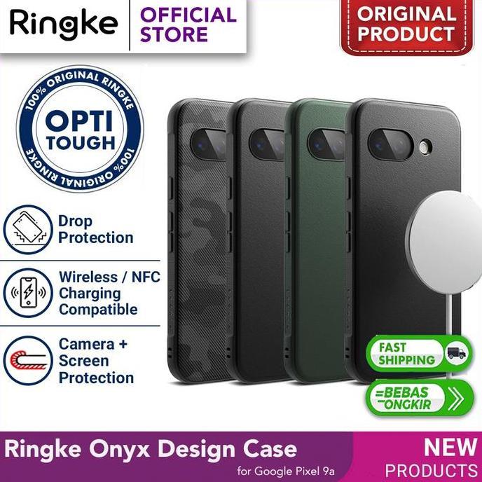 Ringke Onyx Case Compatible For Google Pixel 9a - Casing Premium Original
