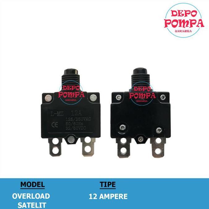 Overload Pompa Satelit 12 Ampere / Switch Protector Terbatas