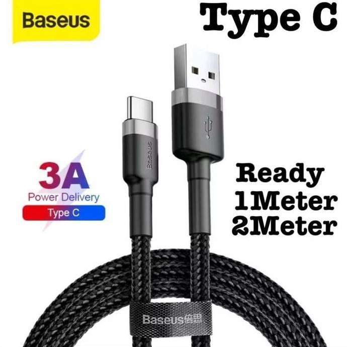 Baseus Kabel Data Charger USB Type C Fast Charging Cafule