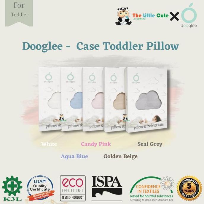 Promo Dooglee Toddler Pillow Case / Sarung Cod