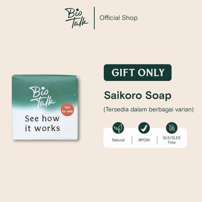 [GIFT ONLY] Biotalk Saikoro Soap