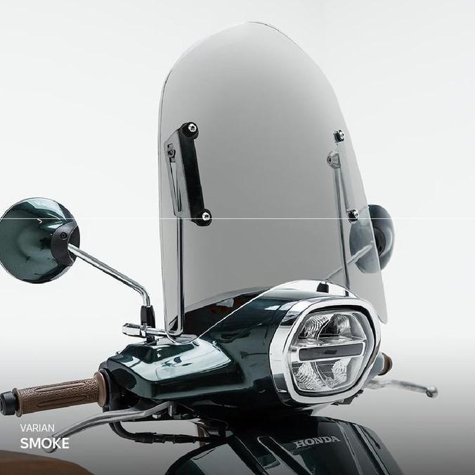 geyzitya - Nemo Windshield Tipe Genio Universal + Bracket untuk Motor Universal Diskon