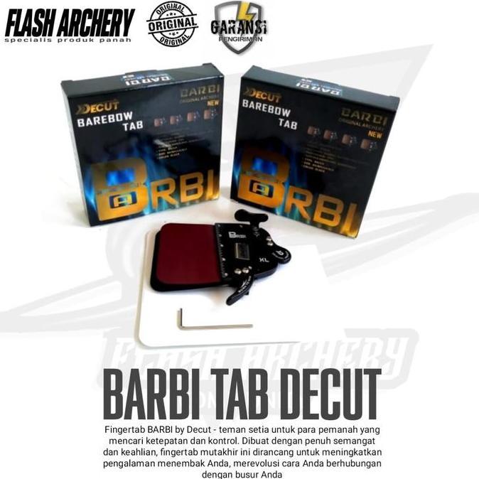 Fingertab Barebow DECUT BARBI original