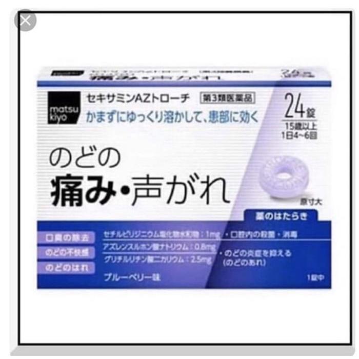 Matsukiyo Nodo Nuru 24 tablet