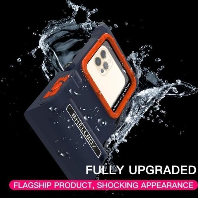 teroof Diving Casing iPhone 16/Pro/Max/Plus Shellbox Redpepper