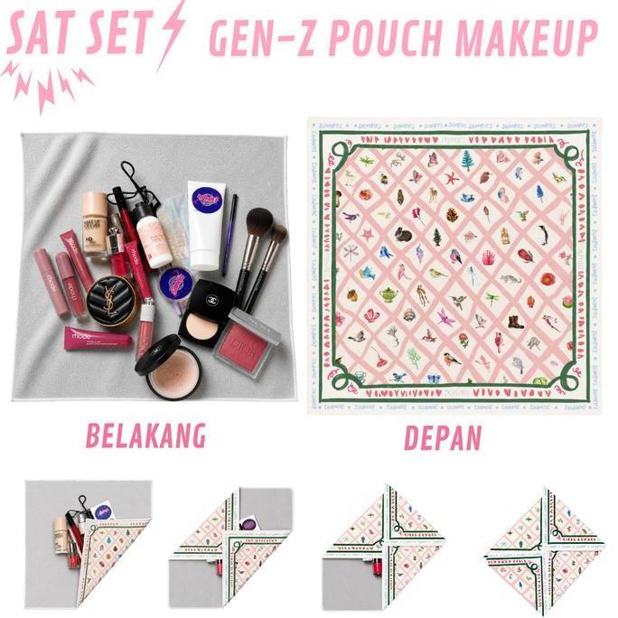DUMPIES Sat Set Gen-Z Pouch Makeup