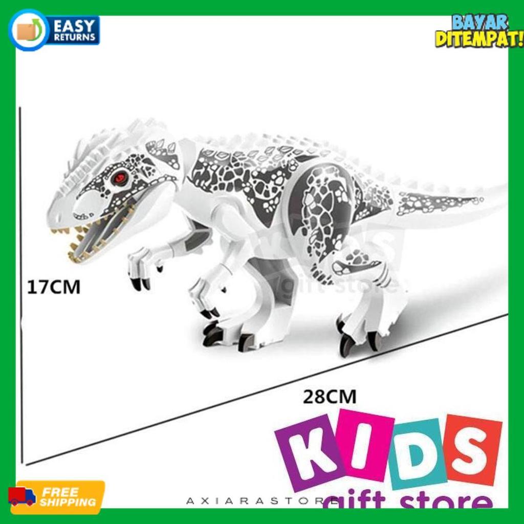 High Quality Bricks Dino Trex Putih 28Cm Loosepack Rs0
