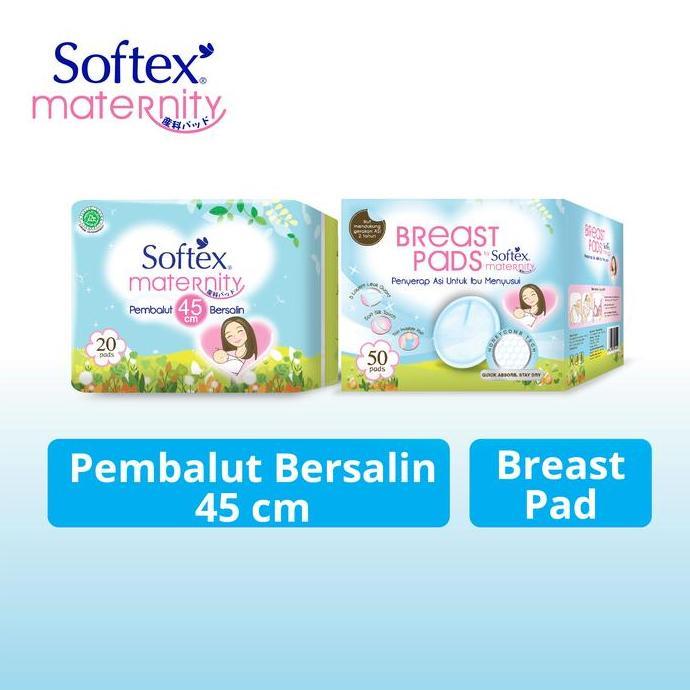 Promo Softex Maternity Breast Pad 50S Cod