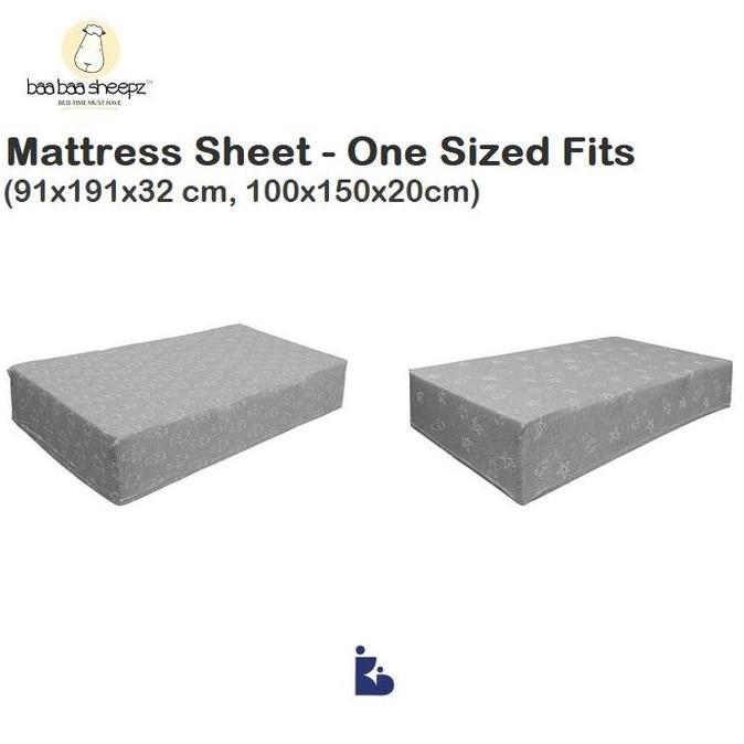 Promo Baa Baa Sheepz Mattress Sheet - One Sized Fits Cod