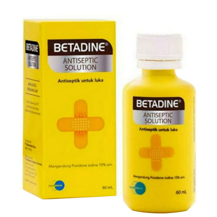 BETADINE ANTISEPTIC SOLUTION 60ML