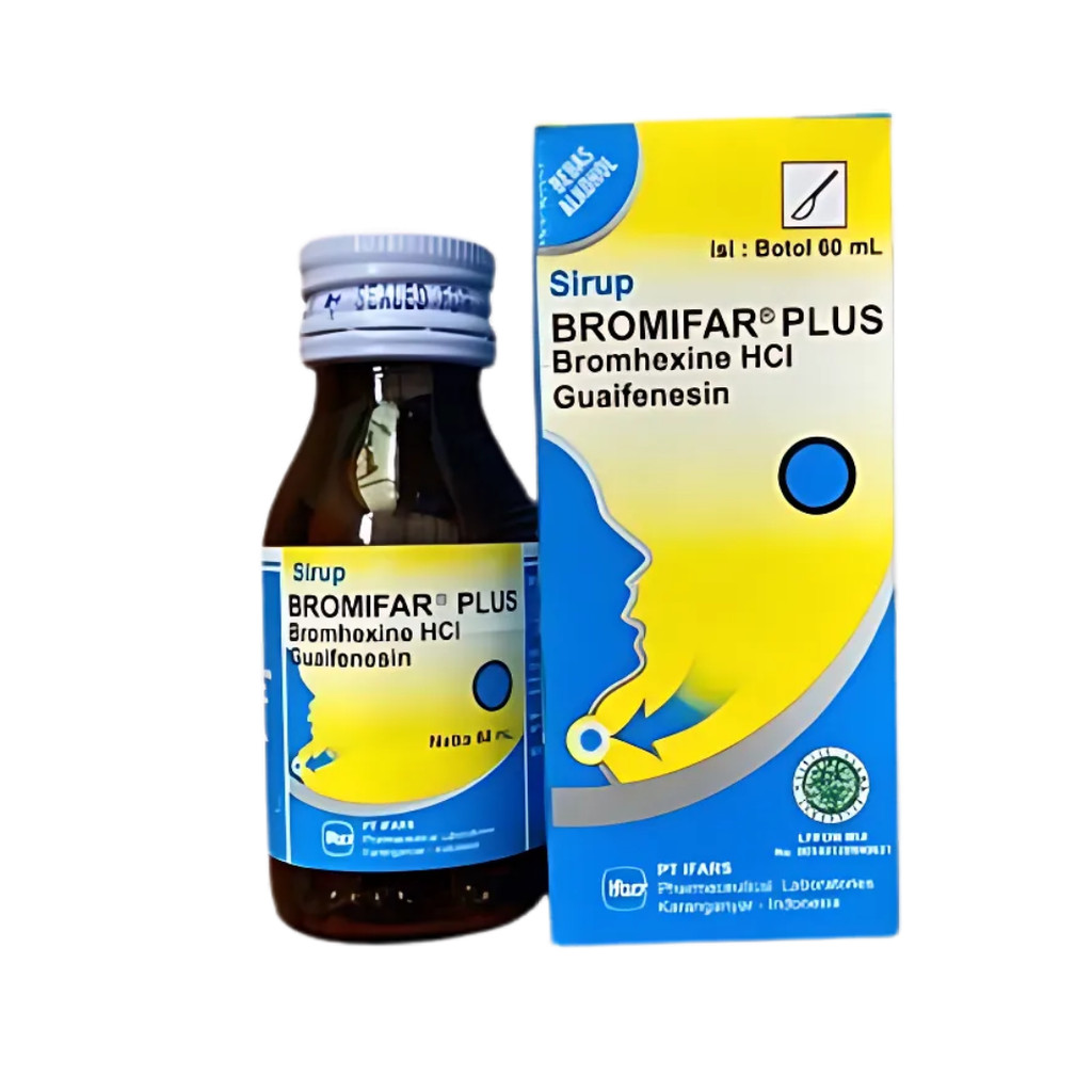 BROMIFAR PLUS SIRUP 1 BOTOL @ 60 ML