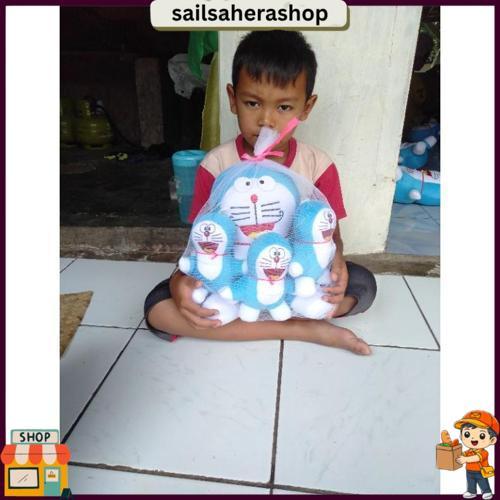 (Cod) Boneka Doraemon Beranak 3 Produk Terfavorit