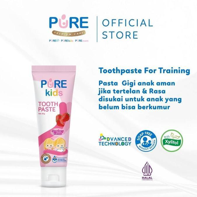 PUREKIDS TOOTHPASTE FOR TRAINING 50GR