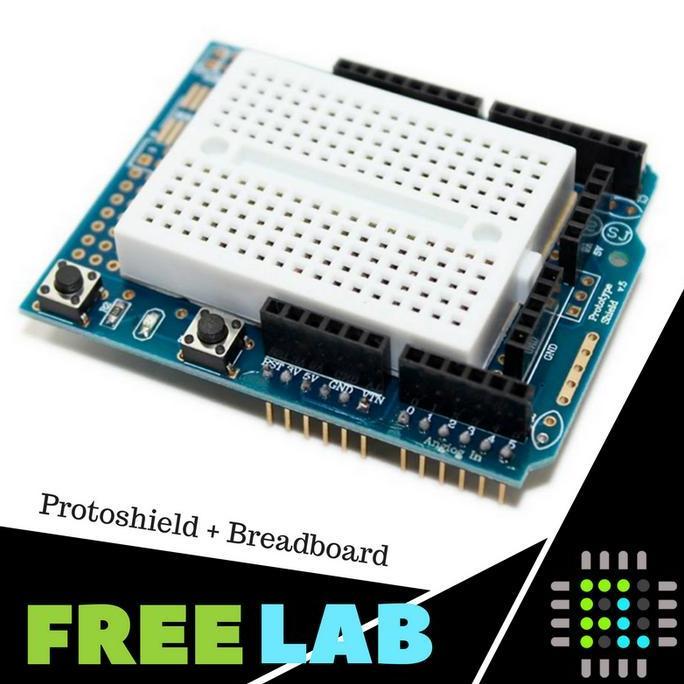 PROTOTYPE BREADBOARD SHIELD UNTUK ARDUINO FLJ27