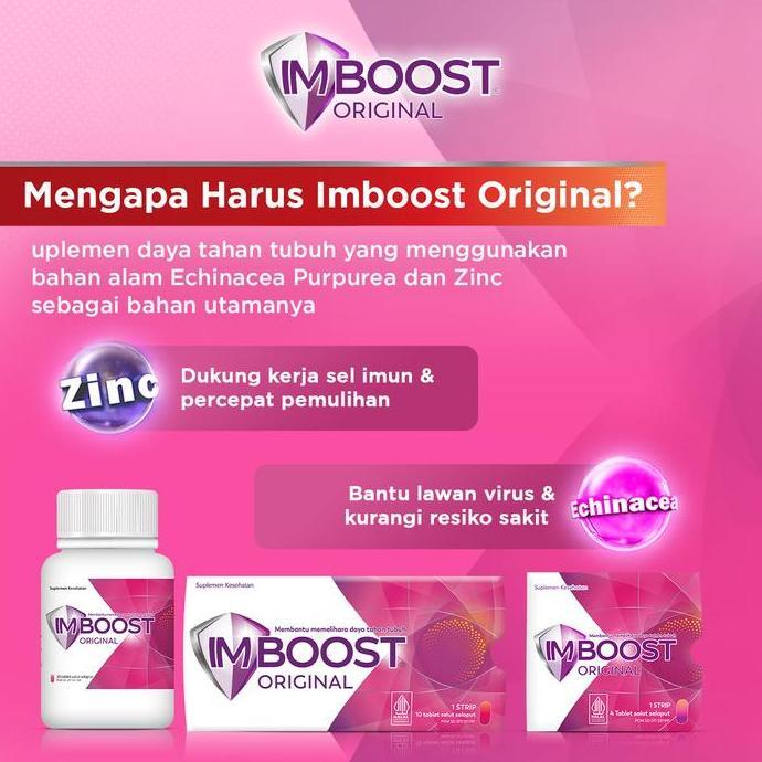 Plus- Imboost Tablet Botol @30 Tablet
