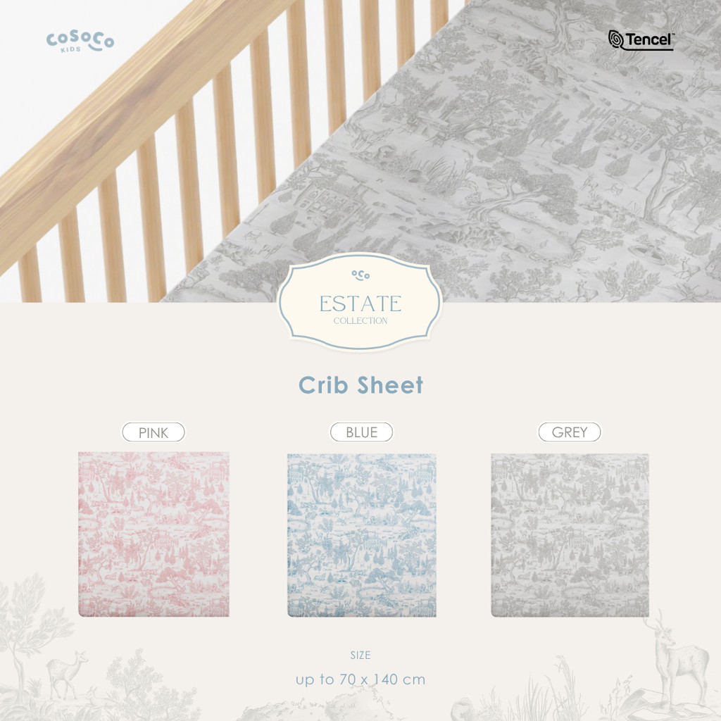 Cosoco Crib Sheet -  TENCEL™ Sprei