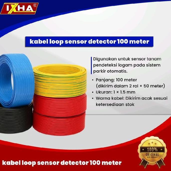 GRATIS ONGKIR - kabel loop sensor detector 100 meter 100m