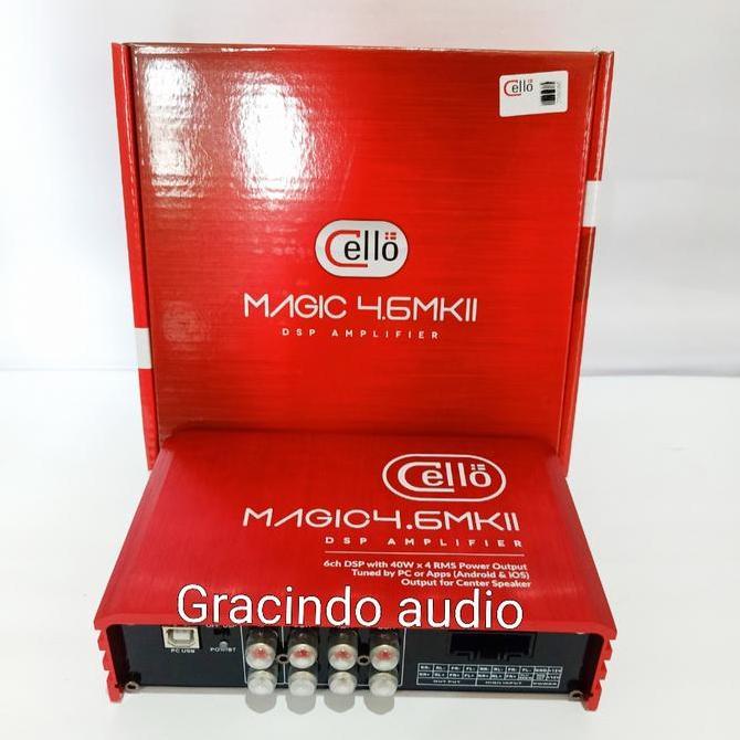 Promo Power DSP Cello Magic 4.6 MKll Include Bluetooth Soket Universal Diskon