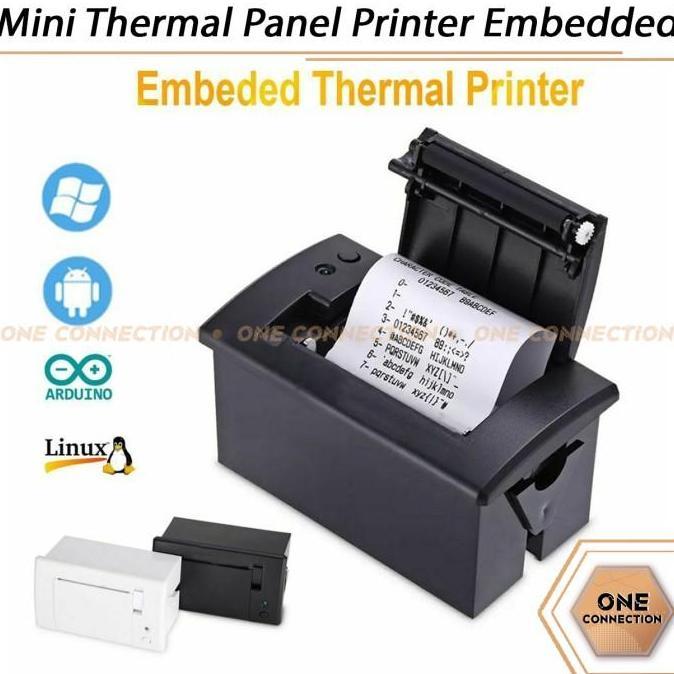 Mini Thermal Panel Printer Embedded thermal printer module TTL/RS232