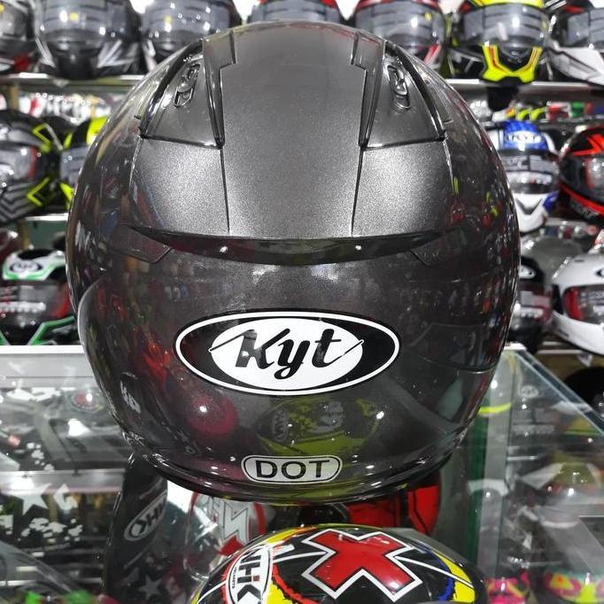 Comet- Helm Kyt Dj Maru Solid Gun Metal