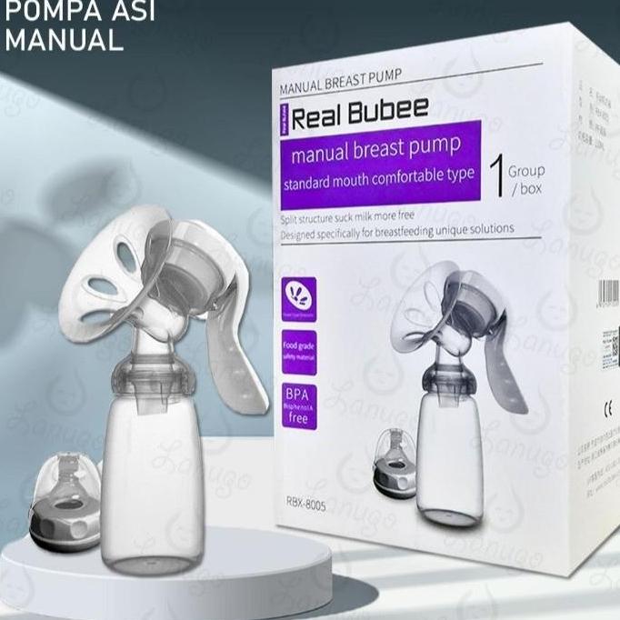 pompa asi manual real bubee breast pump o
