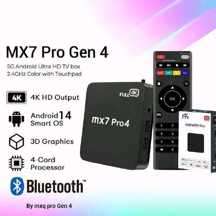 Android Box Mx7 Pro Gen 4