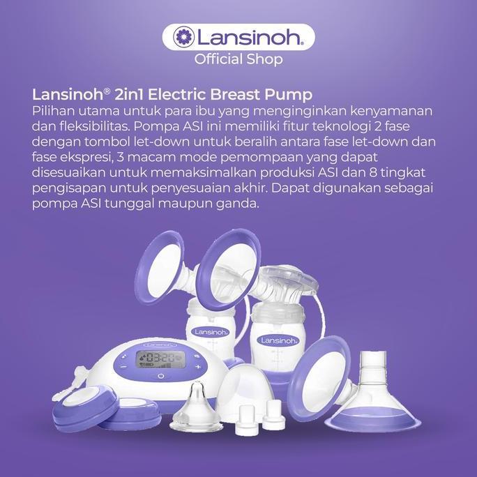 LANSINOH 2 in 1 Electronic Breast Pump