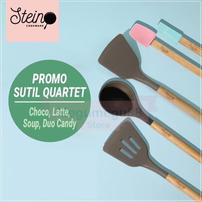 Promo Stein Cooking Tools Spatula Set/Quartet Set Sutil