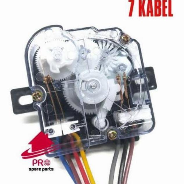 Timer mesin cuci denpoo 7 kabel