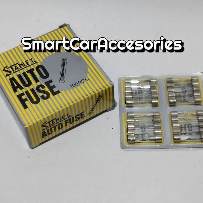 Fuse Sekering Sekring Tabung Kapsul Kaca Universal