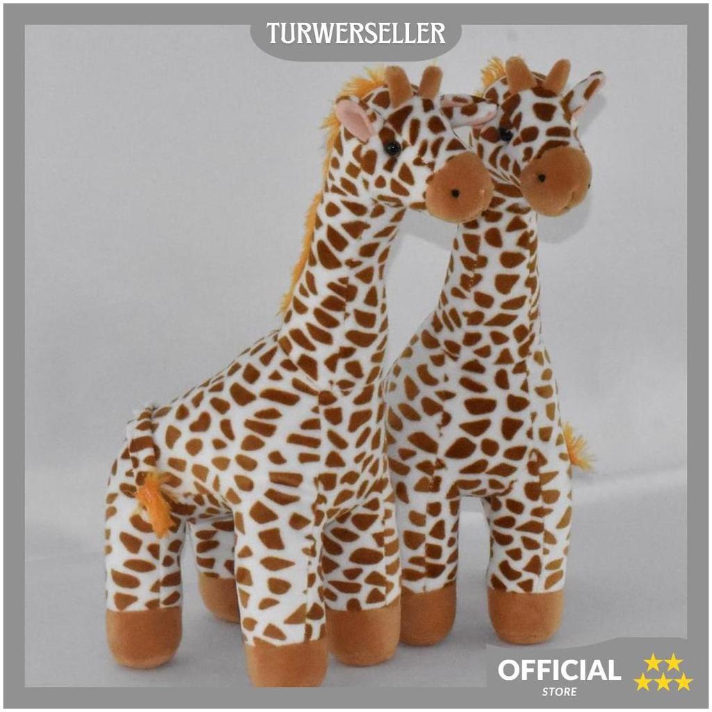 COD BONEKA JERAPAH UKURAN S YELVO PRINT BK