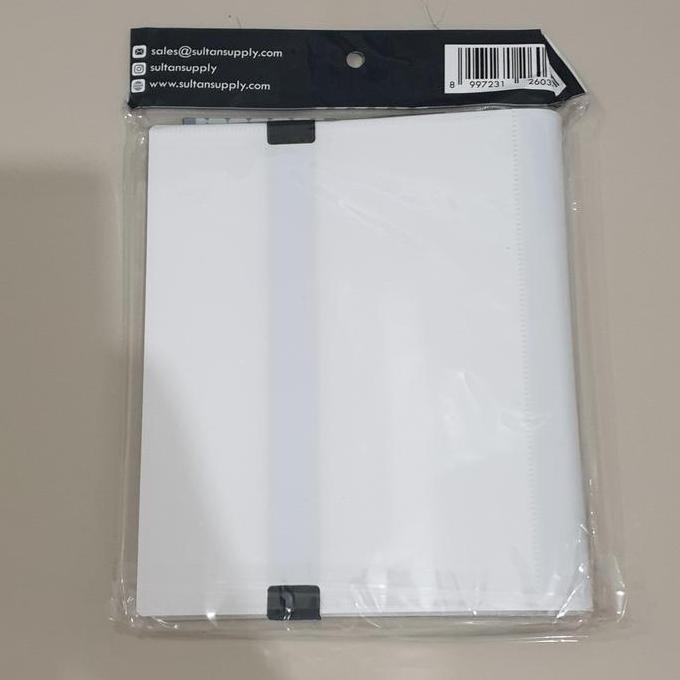 Sultan Supply 4 Pocket Binder - White
