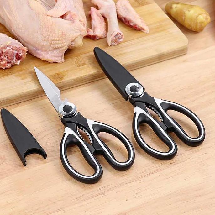 Gunting Daging Dapur Kitchen Meat Scissors Stainless