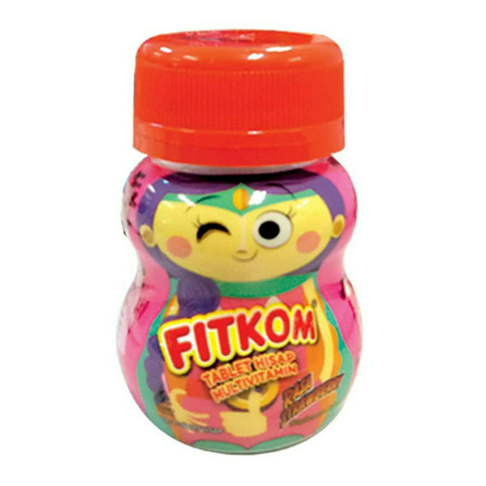 FITKOM STRAWBERRY 1 BOTOL 21 TABLET