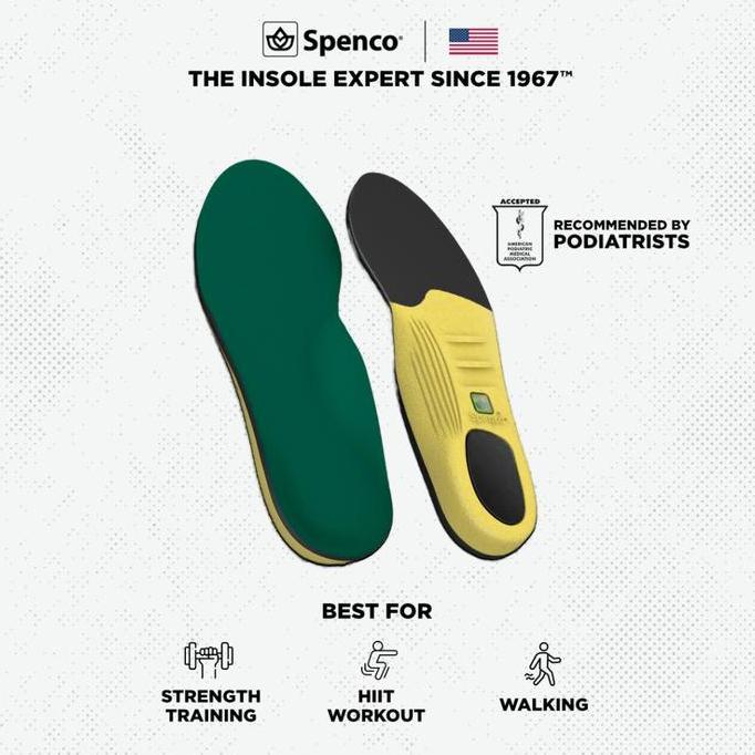 SPENCO Polysorb Cross Trainer Insole