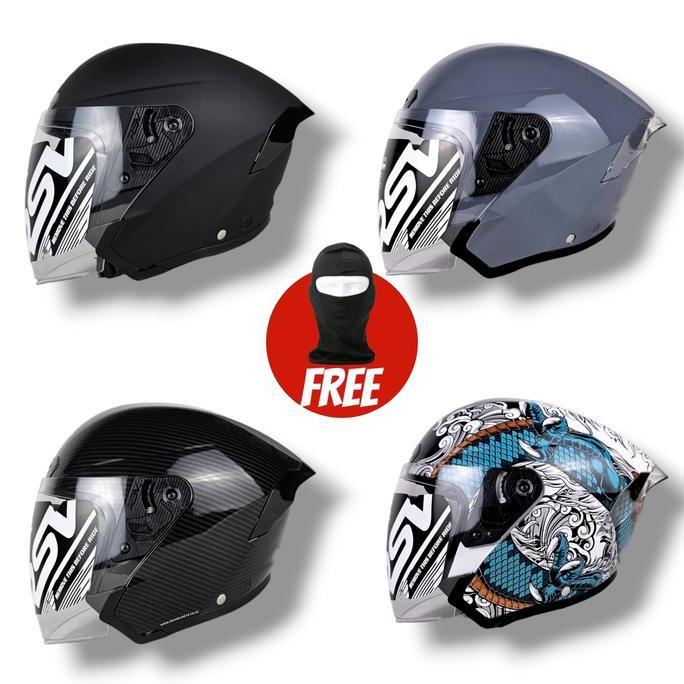 RSV NEW WINDTAIL | HELM RSV HALF FACE