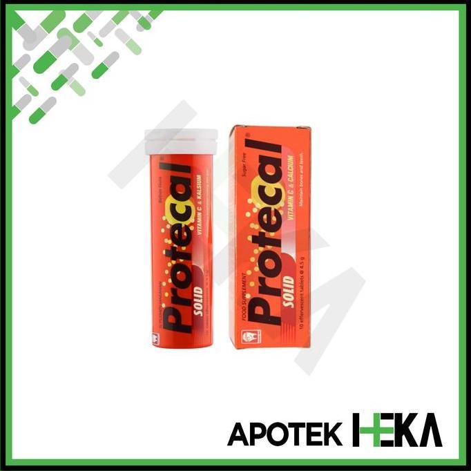 Protecal Effervescent Solid 10 - Vitamin C dan Calcium