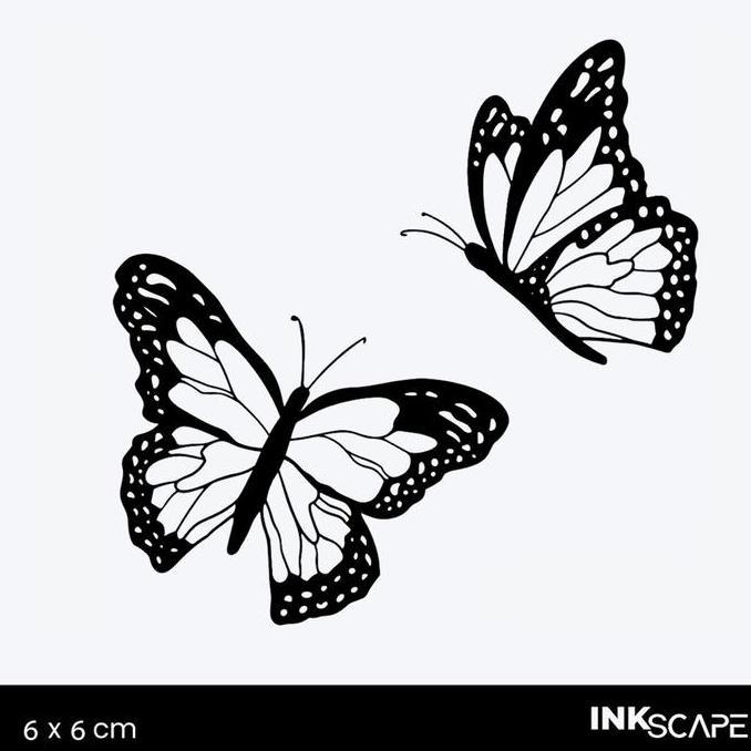 Inkscape Semi-permanent Tattoo 60x60 - D117