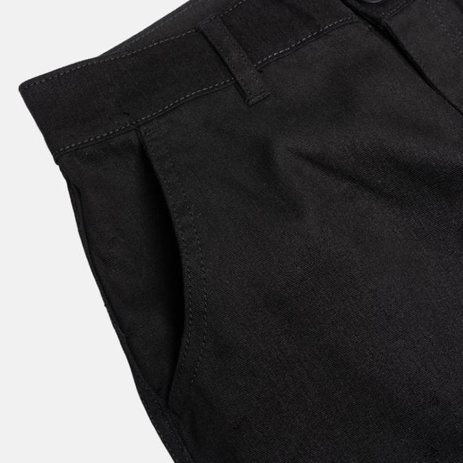 Down- Pride N Joy Co - Cargo Black Basic Celana Panjang Pria