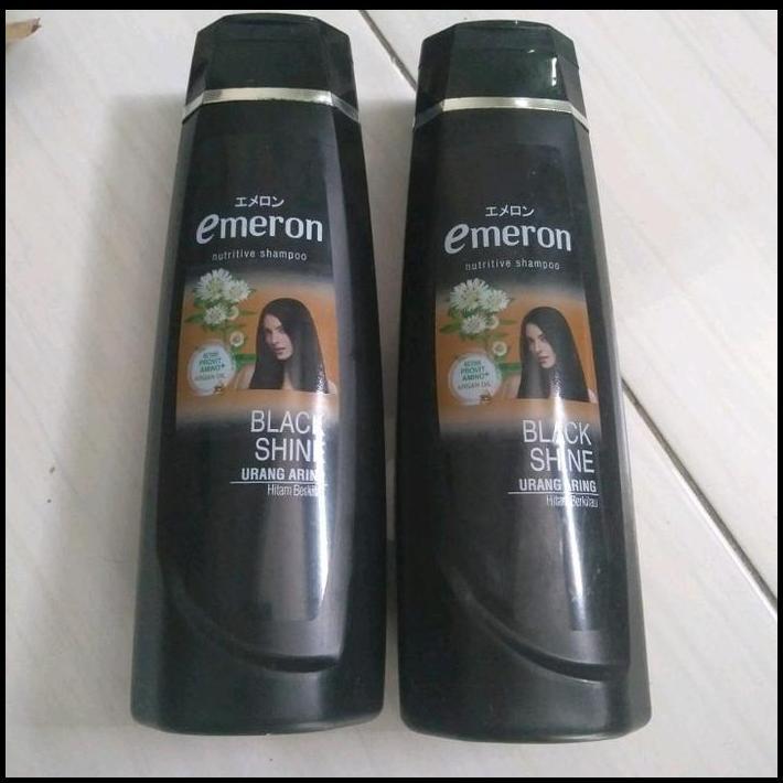 shampoo emeron hitam 170ml( isi 2 pcs )