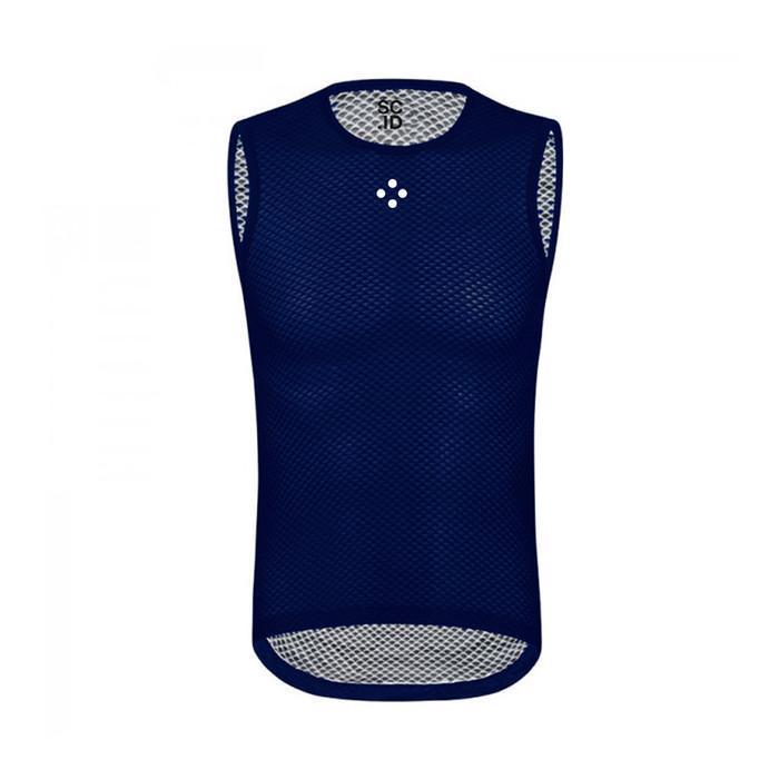 SCID Base Layer Dot Navy - Baju Daleman Sepeda