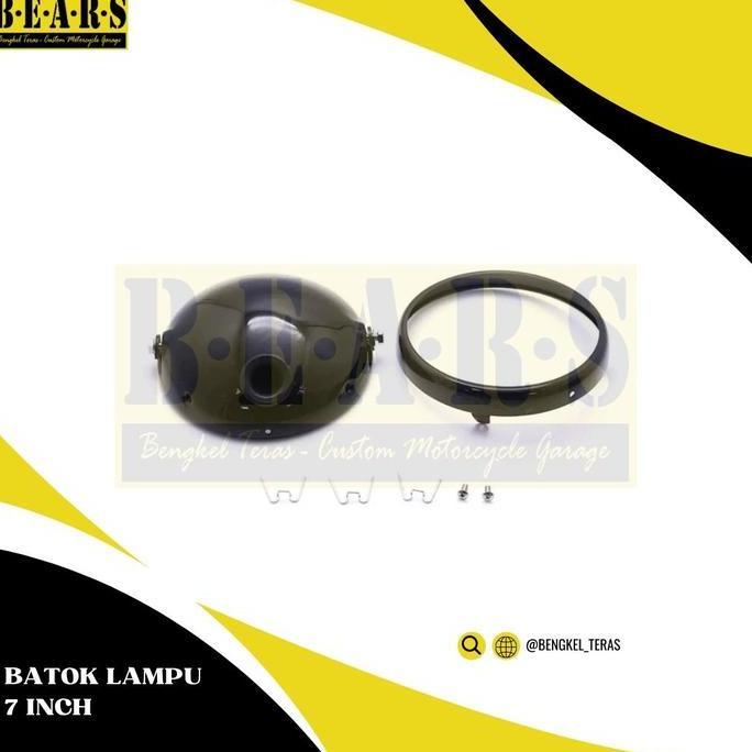Batok Lampu 7 inch Casing lampu Daymaker