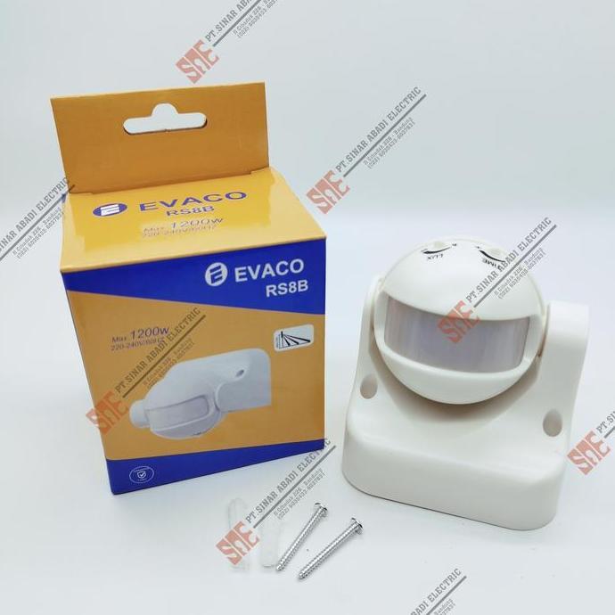 NEW Sensor Gerak Motion Lampu Evaco
